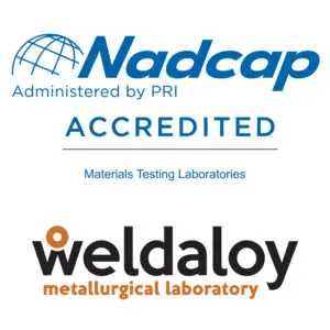 Weldaloy Metallurgical Laboratory NADCAP Accredited