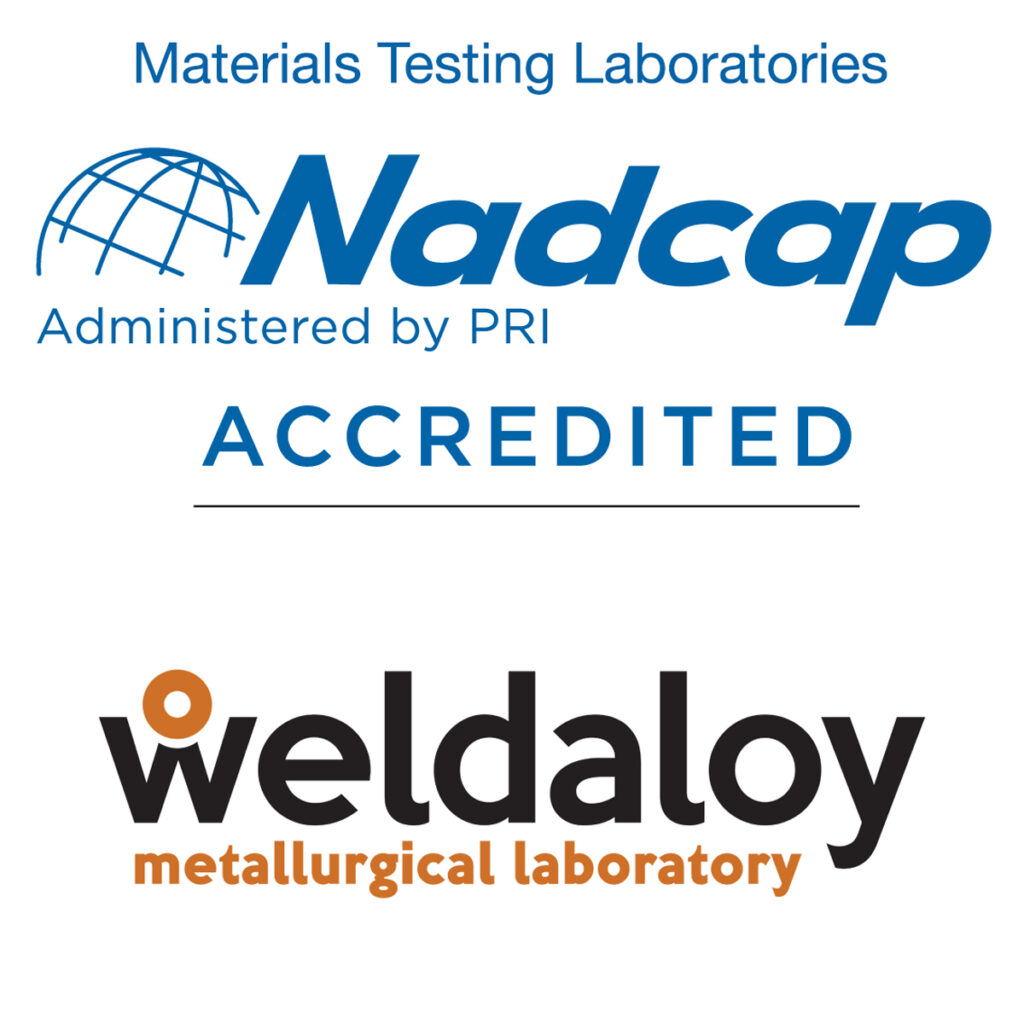 Weldaloy Metallurgical Laboratory (WML) earns NADCAP accreditation for materials testing laboratories